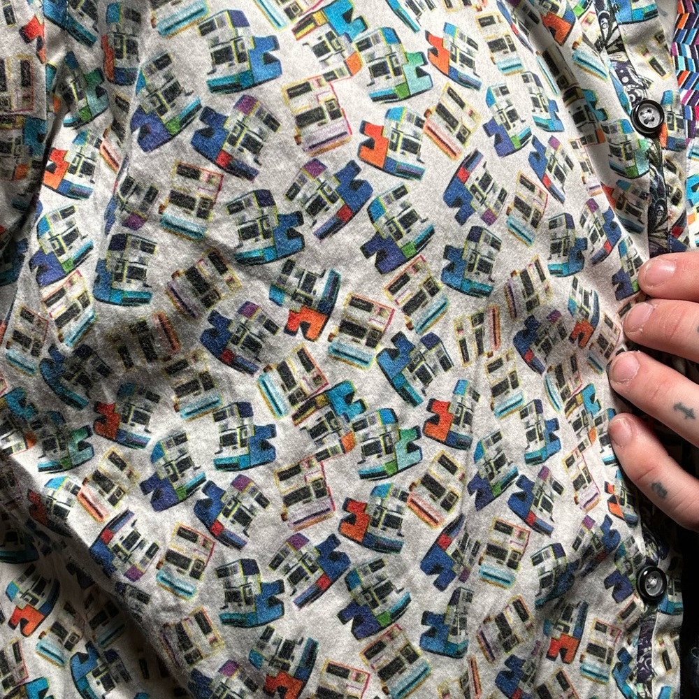 Robert Graham Multicolor Patterned Button Down Sh… - image 6